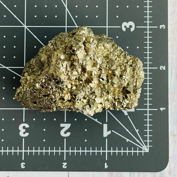 Natural Raw Rough Pyrite Mineral Specimen (Fool's Gold) - Picture 6 of 6